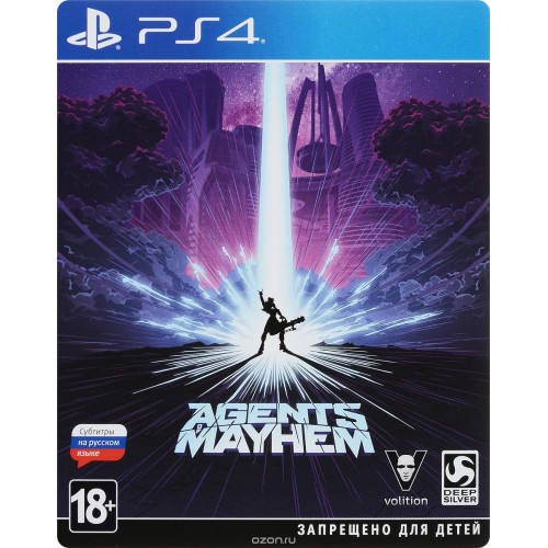 Agents of Mayhem PlayStation 4 Б/У купить в новосибирске