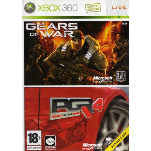 Gears of War + PGR 4 Xbox 360 Б/У купить в новосибирске