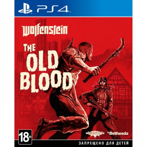 Wolfenstein The Old Blood PlayStation 4 Б/У купить в новосибирске