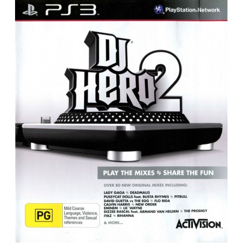 DJ Hero 2 PlayStation 3 Б/У купить в новосибирске