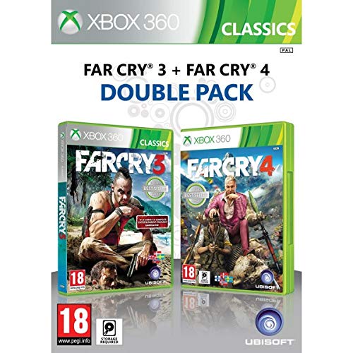 Far Cry 3 + Far Cry 4 Double Pack Xbox 360 Б/У купить в новосибирске