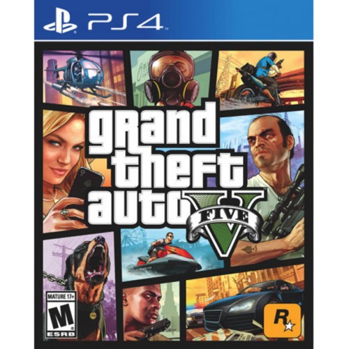 Grand Theft Auto V PlayStation 4 Б/У купить в новосибирске