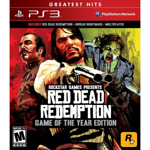 Red Dead Redemption Game of Year Edition PS 3 Б/У купить в новосибирске