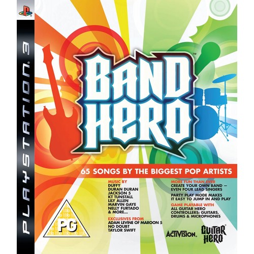 Band Hero PlayStation 3 Б/У купить в новосибирске