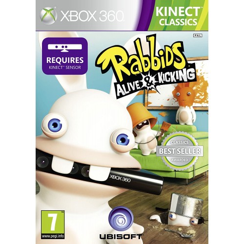 Rabbids Alive & Kicking Xbox 360 Б/У купить в новосибирске
