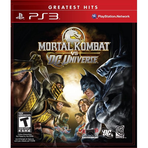 Mortal Kombat VS DC Iniverse PS3 Б/У купить в новосибирске