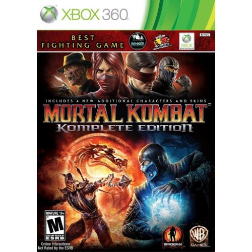 Mortal Kombat Komplete Edition Xbox 360 купить в новосибирске