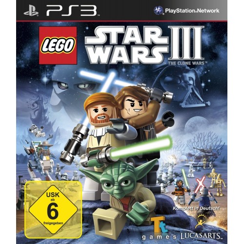 Lego Star Wars III The Clone Wars PS 3 Б/У купить в новосибирске