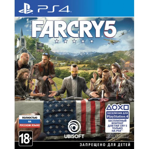 Far Cry 5 PlayStation 4 Новый купить в новосибирске