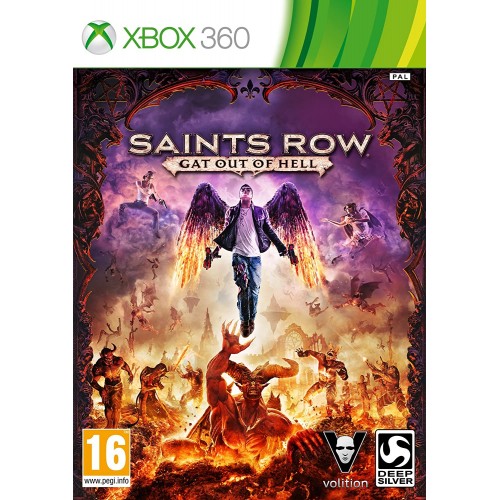 Saints Row Gat Out Of Hell Xbox 360 Б/У купить в новосибирске