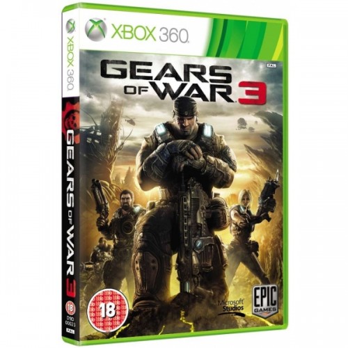 Gears of War 3 Xbox 360 б/у купить в новосибирске