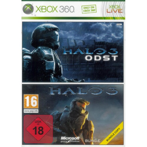 Halo 3 odst + Halo 3 pack Xbox 360 Б/У купить в новосибирске