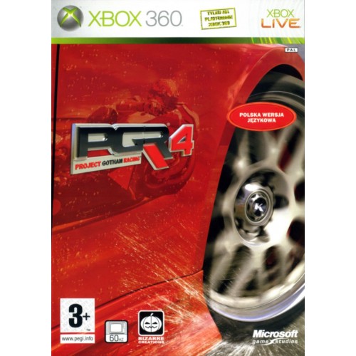 Project Gotham Racing 4 Xbox 360 купить в новосибирске