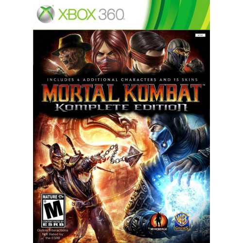 Mortal Kombat 9 Xbox 360 купить в новосибирске