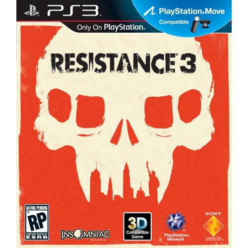 Resistance 3 PlayStation 3 Б/У купить в новосибирске