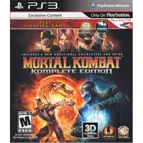 Mortal Kombat 9 PlayStation 3 Б/У купить в новосибирске