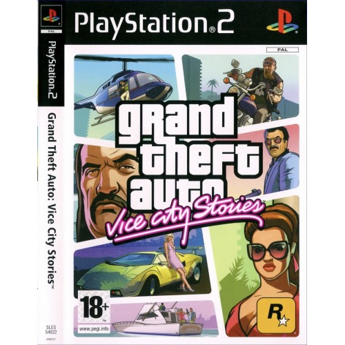 Grand Theft Auto: Vice City Stories Ps2 б/у 