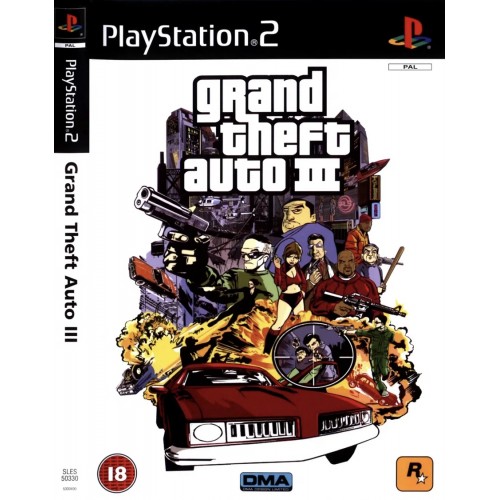Grand Theft Auto: 3 Ps2 Б/у 