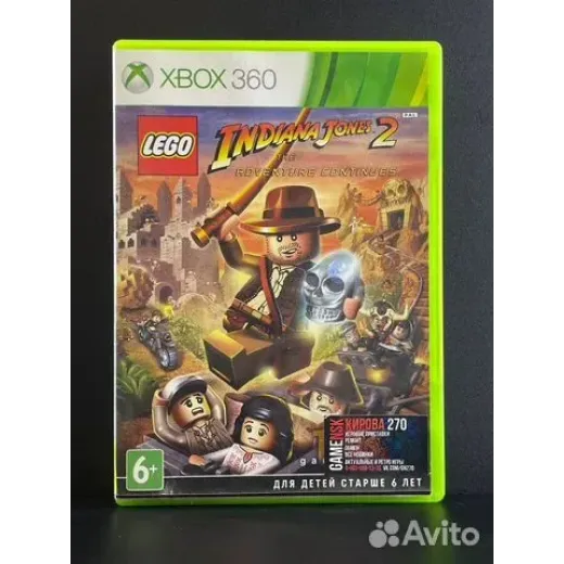 Lego Indiana Jones 2 The Advenure Continues Xbox36 — 2207325155 (Игры Xbox original)