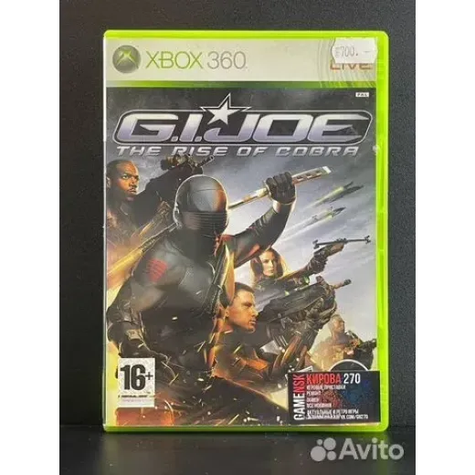 G.i. Joe the Rise of Cobra Xbox 360 (pal) (Английс G.i. Joe the Rise of Cobra Xbox 360 (pal) (Английс