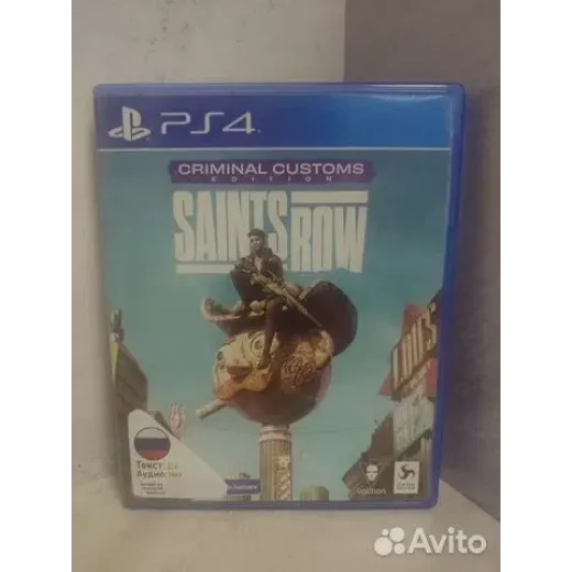 Saints row ps4 б/у (cusa-26457) (Русские субтитры)