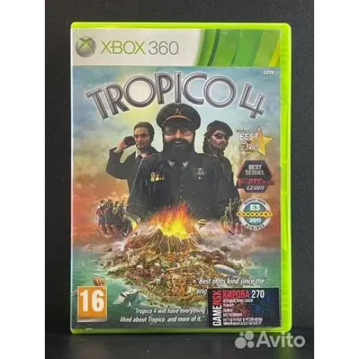 Tropico 4 Xbox 360 (pal) (Английская версия)
