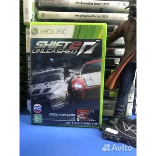 Shift 2 unleashed Xbox360 (pal) (Рус субтитры)