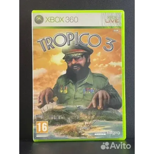 Tropico 3 Xbox 360 (pal) (Английская версия)