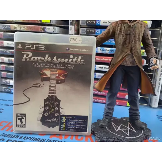 Rocksmith ps3 (blus-30670) — 2687246693 (Игры PlayStation 3)