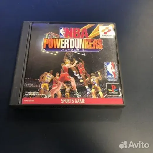 NBA Power Dunkers PS1 (slps-00188) (Японская верси