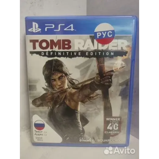 Tomb Rider Definitive Edition PS4 Б/У (cusa-00109)