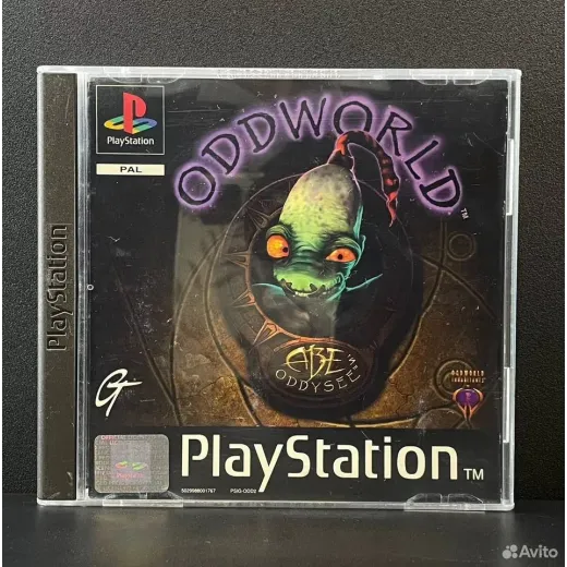 Oddworld Abes Oddysee PS1 (sles-00664) (Английская Oddworld Abes Oddysee PS1 (sles-00664) (Английская