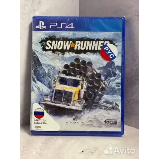 Snow Runner PS4 NEW (cusa-17438) (Русские субтитры Snow Runner PS4 NEW (cusa-17438) (Русские субтитры