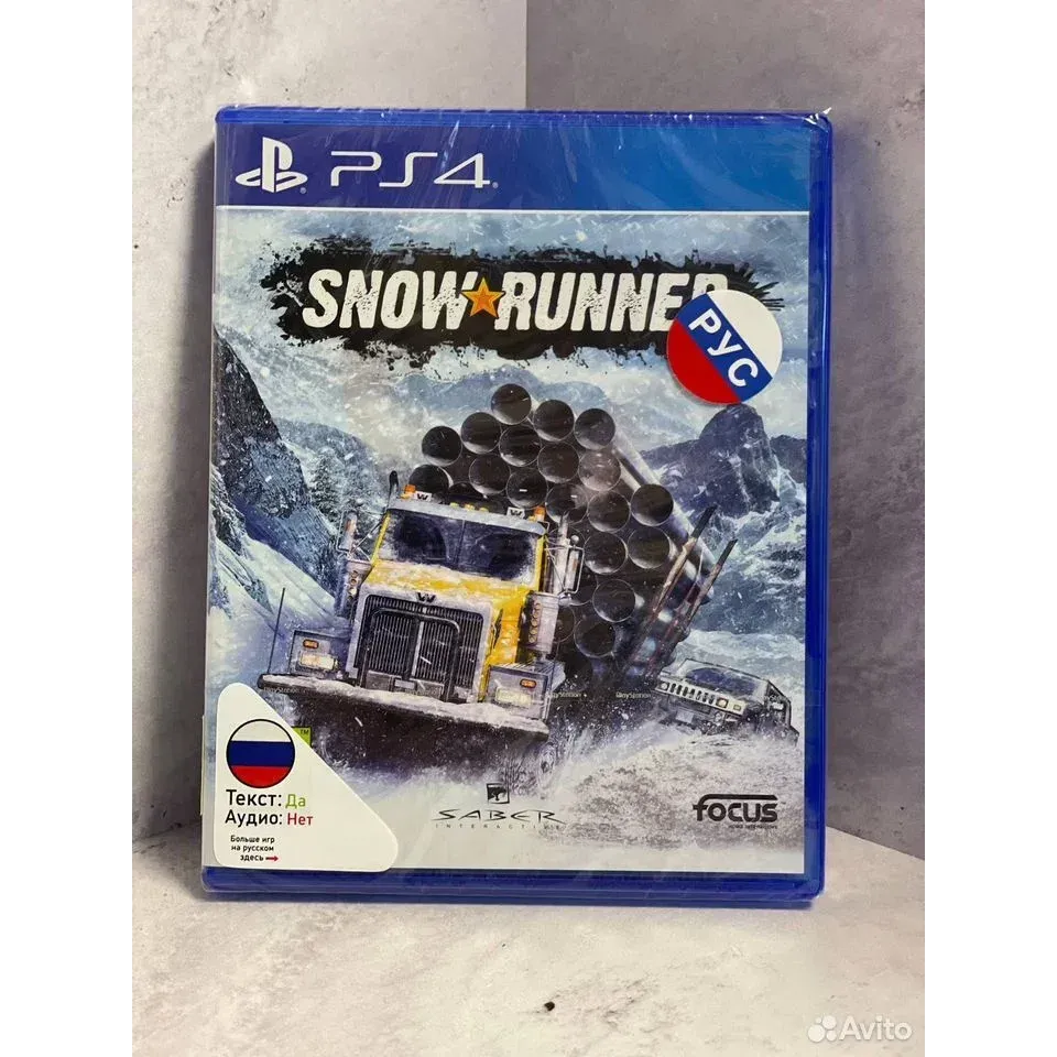 Купить Snow Runner PS4 NEW (cusa-17438) (Русские субтитры 3807174753 — PlayStation 4