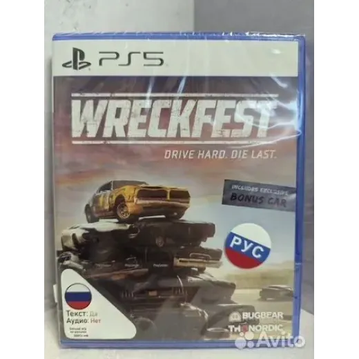 Wreckfest PS5 (ppsa-03309) (Русские субтитры) Wreckfest PS5 (ppsa-03309) (Русские субтитры)