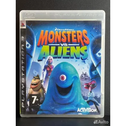 Monsters vs Aliens PS3 (bles-00490) (Английская ве — 4062822459 (Игры PlayStation 3)