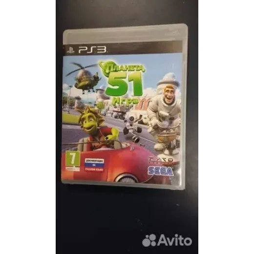 Планета 51 PS3 (bles-00584) (Английская версия)