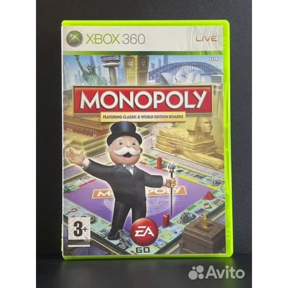 Купить Monopoly Xbox 360 (pal) (Английская версия) 4095503637
