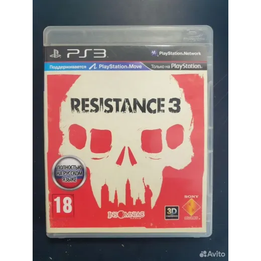 Resistance 3 PS3 (bces-01118/e) — 4190766289 (Игры PlayStation 3)