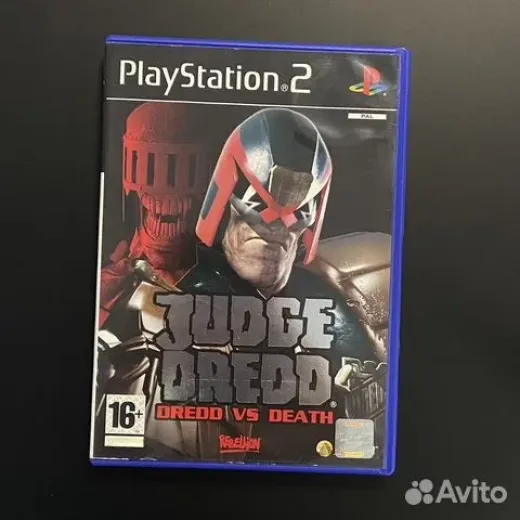 Judge Dredd Dredd vs Death PS2 (sles-51649) (Англи — 4254926709 (Игры PlayStation 2)