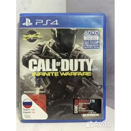 Call of Duty Infinite Warfare PS4 бу (cusa-06451) Call of Duty Infinite Warfare PS4 бу (cusa-06451)