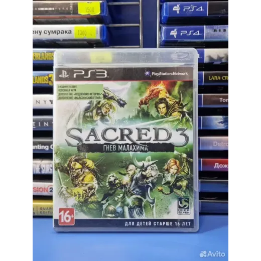 Sacred 3 Гнев Малахима PS3 (bles-01492) (Русская в — 4447192609 (Игры PlayStation 3)