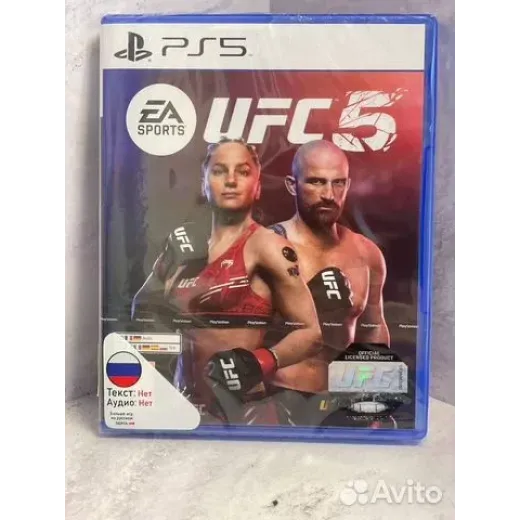 UFC 5 PS5 NEW (ppsa-03541) (Английская версия) UFC 5 PS5 NEW (ppsa-03541) (Английская версия)