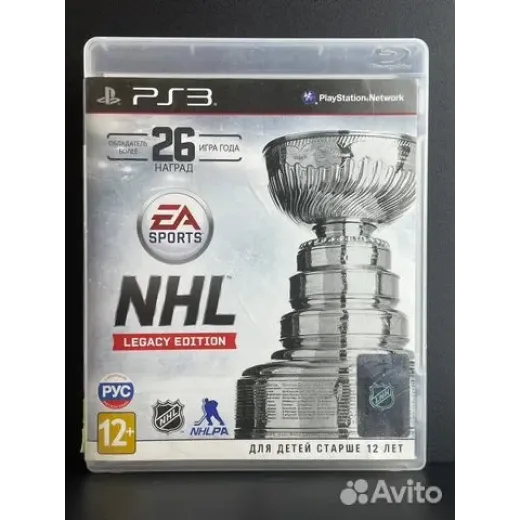 NHL Legacy Edition PS3 (bles-02153) (Русская верси