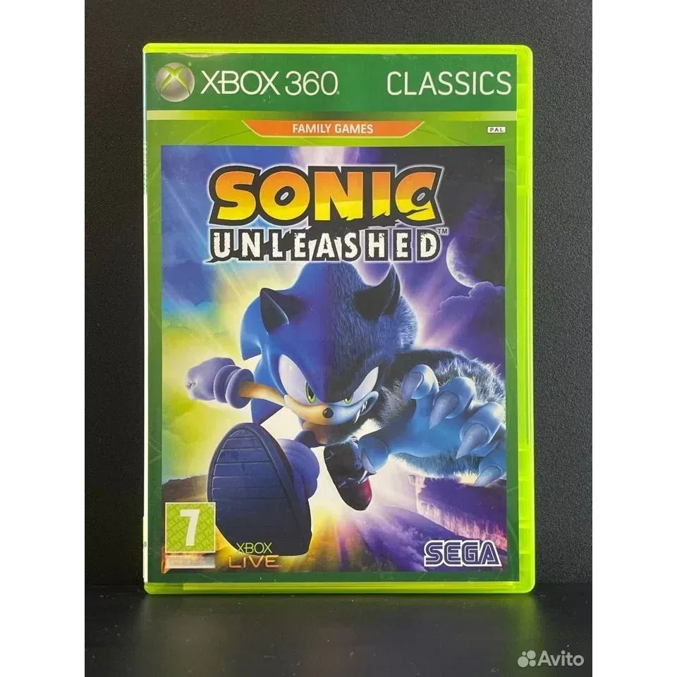 Купить Sonic Unleashed Xbox 360 (pal) (Английская версия) 4511289442