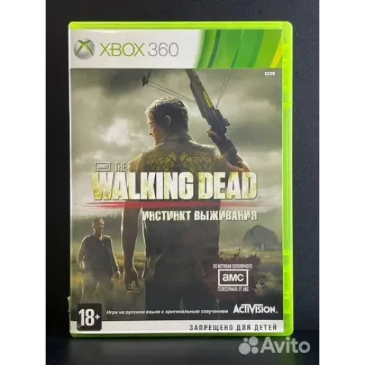 The Walking Dead инстинкт выживания Xbox 360 (pal)