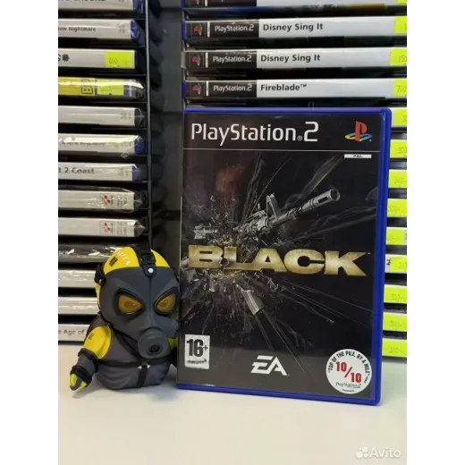 Black PS2 (sles-54030) (Английская версия) — 7199010719 (Игры PlayStation 2)