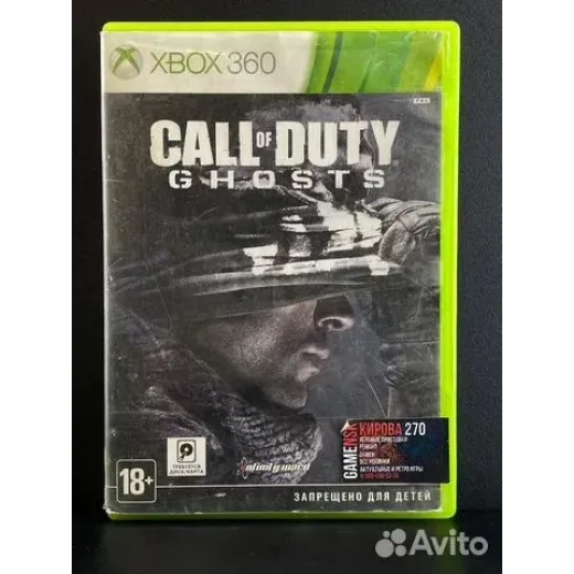 Call of Duty Ghosts Xbox 360 (pal) (Русская версия Call of Duty Ghosts Xbox 360 (pal) (Русская версия