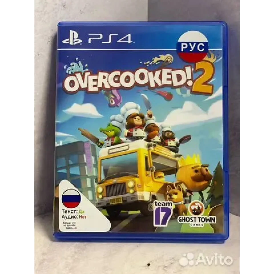 Купить Overcooked2 PS4 Б/У (cusa-10870) (Русские субтитры 7454712566