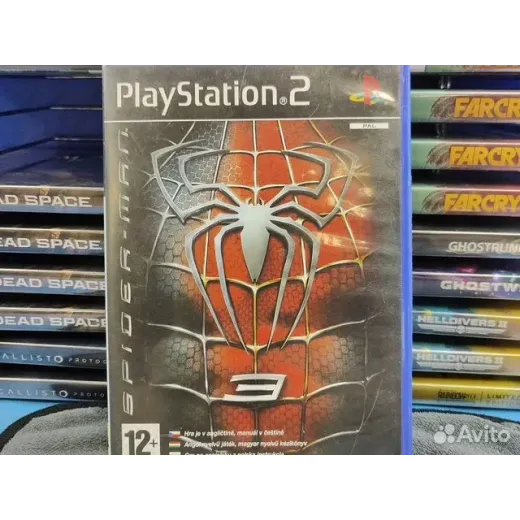 Spider Man 3 PS2 (sles-54723) (Английская версия)